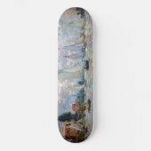 Claude Monet - Boats Regatta in Argenteuil Persoonlijk Skateboard (Voorkant)