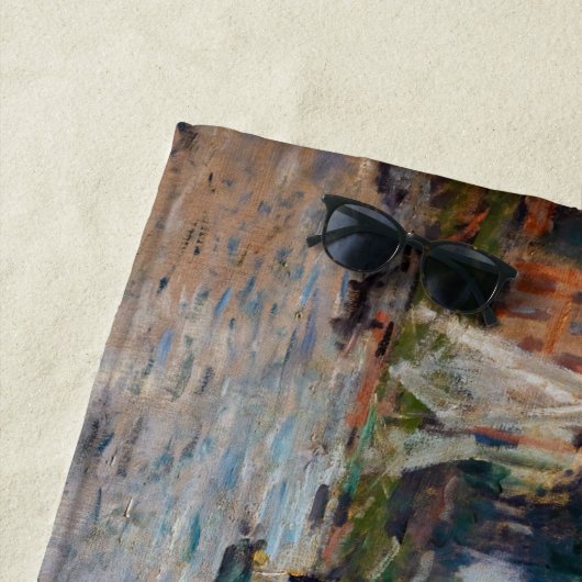 Claude Monet - Boats Regatta in Argenteuil Strandlaken (In situ)