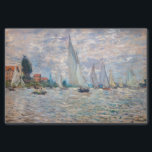 Claude Monet - Boats Regatta in Argenteuil Tissuepapier<br><div class="desc">The Boats Regatta at Argenteuil / Regate a Argenteuil - Claude Monet,  Oil on Canvas,  1874</div>