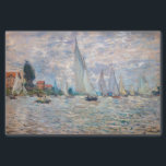 Claude Monet - Boats Regatta in Argenteuil Tissuepapier<br><div class="desc">The Boats Regatta at Argenteuil / Regate a Argenteuil - Claude Monet,  Oil on Canvas,  1874</div>