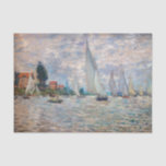 Claude Monet - Boats Regatta in Argenteuil Tissuepapier<br><div class="desc">The Boats Regatta at Argenteuil / Regate a Argenteuil - Claude Monet,  Oil on Canvas,  1874</div>