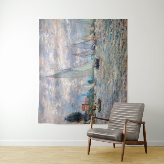 Claude Monet - Boats Regatta in Argenteuil Wandkleed (In situ)