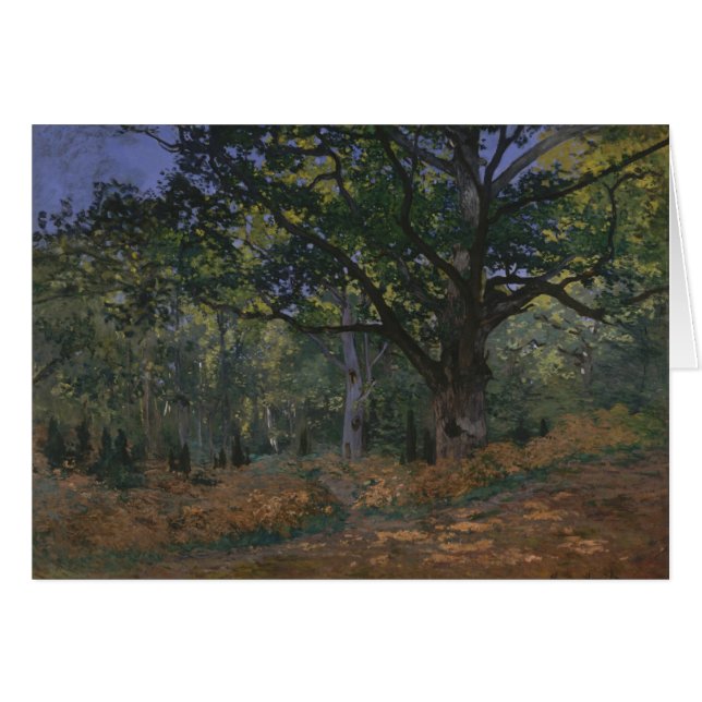 Claude Monet | Bodmer Oak, Fontainebleau Fores (Voorkant Horizontaal)