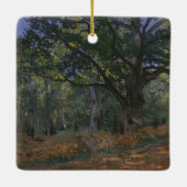 Claude Monet | Bodmer Oak, Fontainebleau Fores Keramisch Ornament (Achterkant)