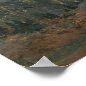 Claude Monet | Bodmer Oak, Fontainebleau Fores Poster (Hoek)