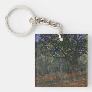 Claude Monet   Bodmer Oak, Fontainebleau Fores Sleutelhanger