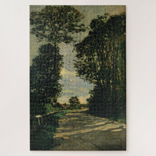 Claude Monet Boerderij Wandelroute Legpuzzel (Verticaal)