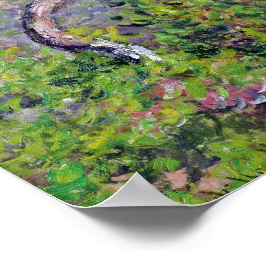 Claude Monet | Bordighera, 1884 Poster (Hoek)