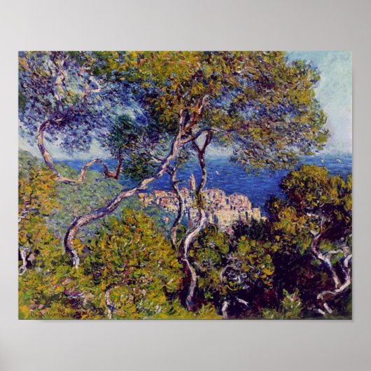 Claude Monet – Bordighera – 1884 Poster (Voorkant)