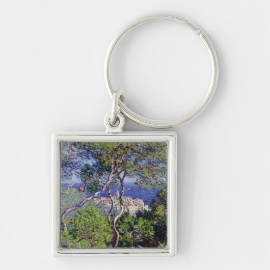 Claude Monet | Bordighera, 1884 Sleutelhanger (Voorkant)