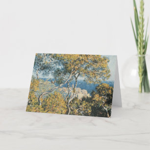 Claude Monet - Bordighera Feestdagen Kaart