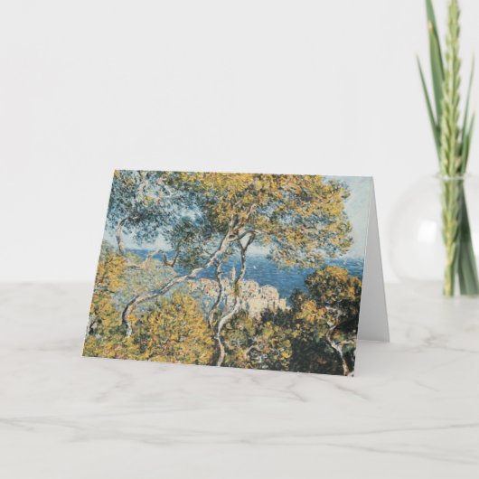 Claude Monet - Bordighera Feestdagen Kaart (Voorkant)