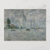 Claude Monet | Boten of Regatta in Argenteuil Briefkaart (Voorkant)