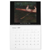 Claude Monet - Boten op het water Kalender (Jan 2027)