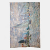 Claude Monet - Botensportwedstrijd bij Argenteuil Theedoek (Verticaal)