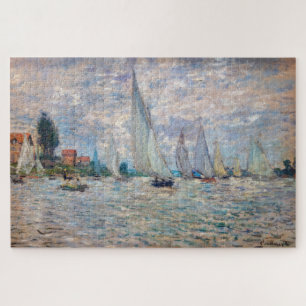 Claude Monet - Botensprint in Argenteuil Legpuzzel