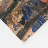 Claude Monet - Boulevard des Capucines in Parijs Fleece Deken (Hoek)