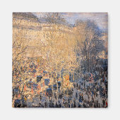 Claude Monet - Boulevard des Capucines in Parijs Magneet (Voorkant)
