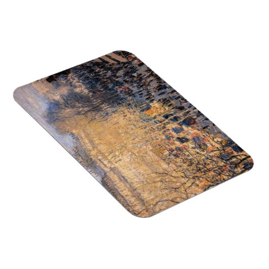 Claude Monet - Boulevard des Capucines in Parijs Magneet (Rechterzijde)