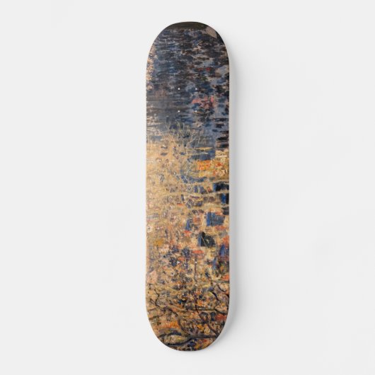 Claude Monet - Boulevard des Capucines in Parijs Persoonlijk Skateboard (Voorkant)