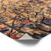Claude Monet - Boulevard des Capucines in Parijs Poster (Hoek)