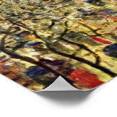 Claude Monet - Boulevard des Capucines in Parijs Poster (Hoek)