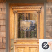 Claude Monet - Boulevard des Capucines in Parijs Raamsticker (Huis Deur)