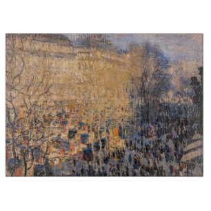 Claude Monet - Boulevard des Capucines in Parijs Snijplank