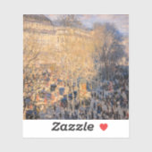 Claude Monet - Boulevard des Capucines in Parijs Sticker (Vel)