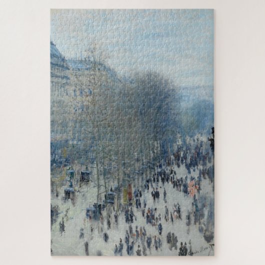 Claude Monet – Boulevard des Capucines Legpuzzel (Verticaal)