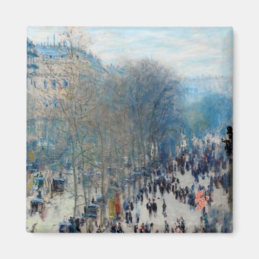 Claude Monet Boulevard des Capucines Magneet (Voorkant)