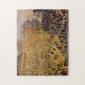 Claude Monet - Boulevard van Capucines in Parijs Legpuzzel (Verticaal)