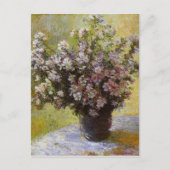  Claude Monet Bouquet van Mallows Briefkaart (Voorkant)