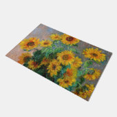 Claude Monet - Bouquet van zonnebloemen Deurmat (Schuin)