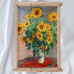 Claude Monet - Bouquet van zonnebloemen Dienblad<br><div class="desc">Bouquet of Sunflower / Bouquet de tournesols - Claude Monet,  Oil on Canvas,  1881</div>