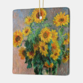 Claude Monet - Bouquet van zonnebloemen Keramisch Ornament (Links)