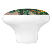 Claude Monet - Bouquet van zonnebloemen Keramische Knop (Zijkant)