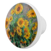Claude Monet - Bouquet van zonnebloemen Keramische Knop (Rechts)