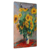 Claude Monet - Bouquet van zonnebloemen Klembord (Rechts)