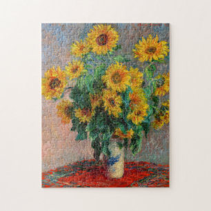 Claude Monet - Bouquet van zonnebloemen Legpuzzel