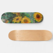 Claude Monet - Bouquet van zonnebloemen Persoonlijk Skateboard (Horizontaal)