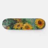 Claude Monet - Bouquet van zonnebloemen Persoonlijk Skateboard (Horizontaal)