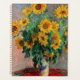 Claude Monet - Bouquet van zonnebloemen Planner