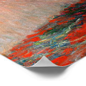Claude Monet - Bouquet van zonnebloemen Poster (Hoek)