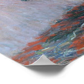 Claude Monet - Bouquet van zonnebloemen Poster (Hoek)