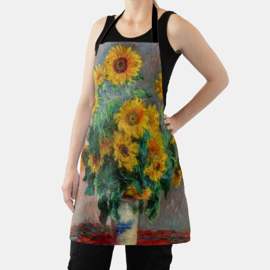 Claude Monet - Bouquet van zonnebloemen Schort (Insitu)