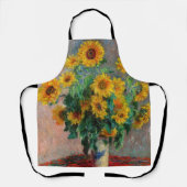 Claude Monet - Bouquet van zonnebloemen Schort (Voorkant)