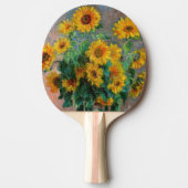 Claude Monet - Bouquet van zonnebloemen Tafeltennisbatje (Voorkant)