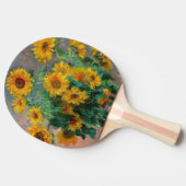 Claude Monet - Bouquet van zonnebloemen Tafeltennisbatje (Zijkant)