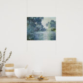 Claude Monet | Branch of the Seine near Giverny Poster (Keuken)
